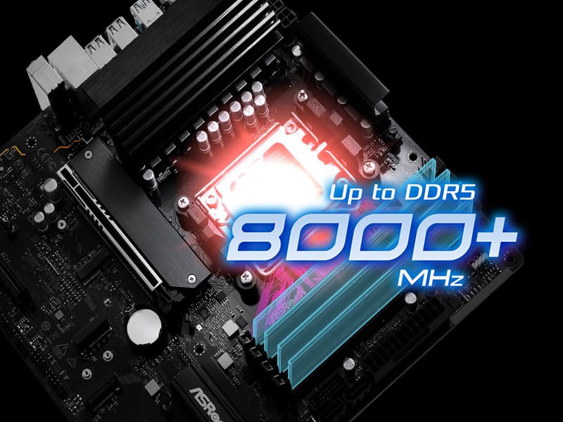 DDR5 XMP および EXPO のサポート